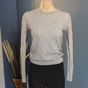 Banana Republic Wool And Cashmere Gray Sweater
